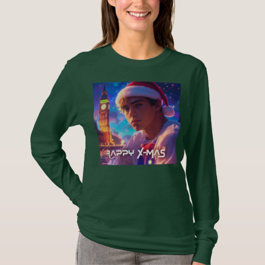 RAPPY X-MAS Tシャツ (正面)