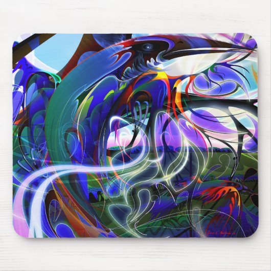 'Raptor'マウスパッド マウスパッド (正面)