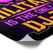 Raptor Dj-T47が唯一の方法 ポスター (角)