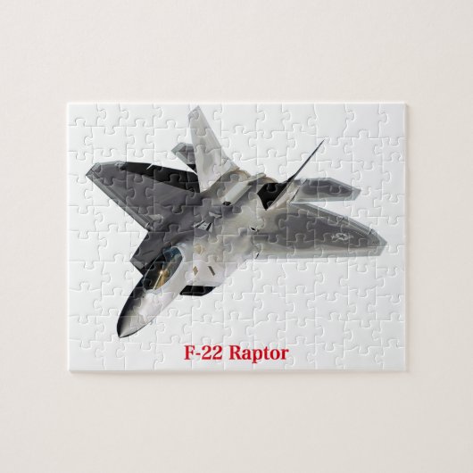 Raptor F-22 ジグソーパズル (横)
