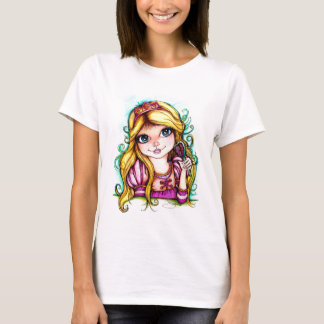 Rapunzelのおとぎ話の夢 Tシャツ