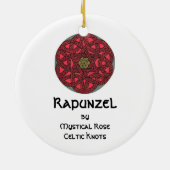 Rapunzelのオーナメント セラミックオーナメント (裏面)
