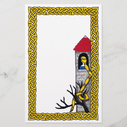 Rapunzelの文房具 便箋 (正面)