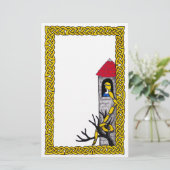 Rapunzelの文房具 便箋 (スタンド正面)