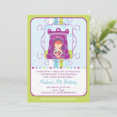 Rapunzelの誕生日の招待状 招待状 (スタンド正面)