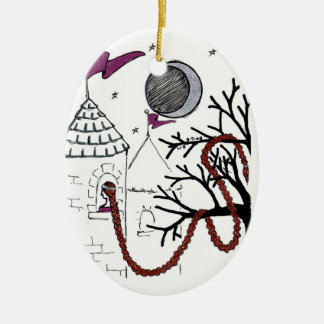 Rapunzelの非常に悪い毛日のオーナメント セラミックオーナメント