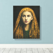 Rapunzelキャンバス印刷 キャンバスプリント (インサイチュ (ウッドフロア))