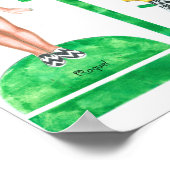 RaquelとFrida紙ドールセット – ま遊たはディスプレイ ポスター (角)