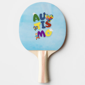 Raquete Ping Pong Mãe de Autista 卓球ラケット