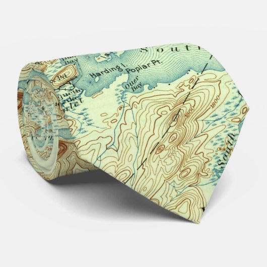 Raquette湖NYのタイ ネクタイ (ロール)