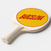 Raquette de Ping Pong   BARCELONA 卓球ラケット (正面アングル)