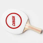 Raquette de ping-pong   CANADA 卓球ラケット (横)