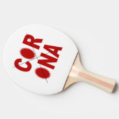 Raquette de  ping-pong Caoutchouc  CORONA X 卓球ラケット (横)
