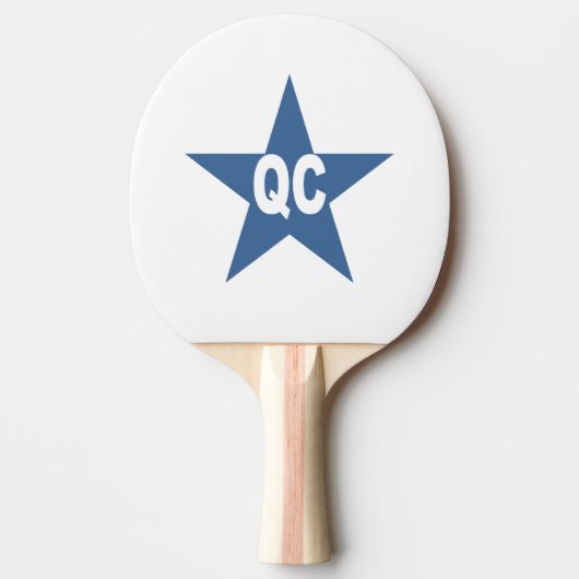 Raquette de ping-pong Caoutchouc ETOILE QUEBEC 卓球ラケット (正面)