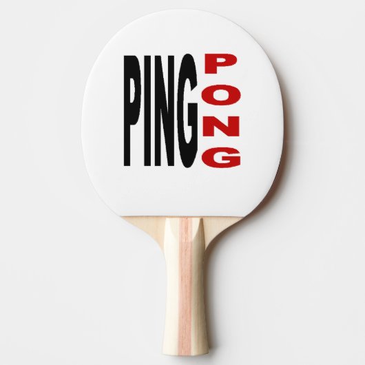 Raquette de  ping-pong  Caoutchouc  PING PONG 卓球ラケット (正面)