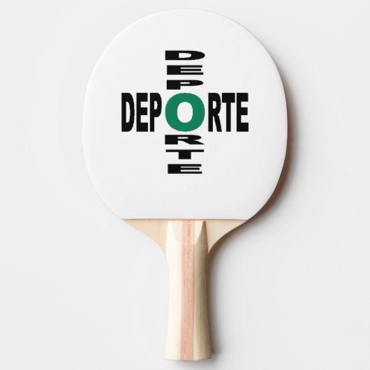 Raquette de ping-pong ESPANA DEPORTE 卓球ラケット (正面)
