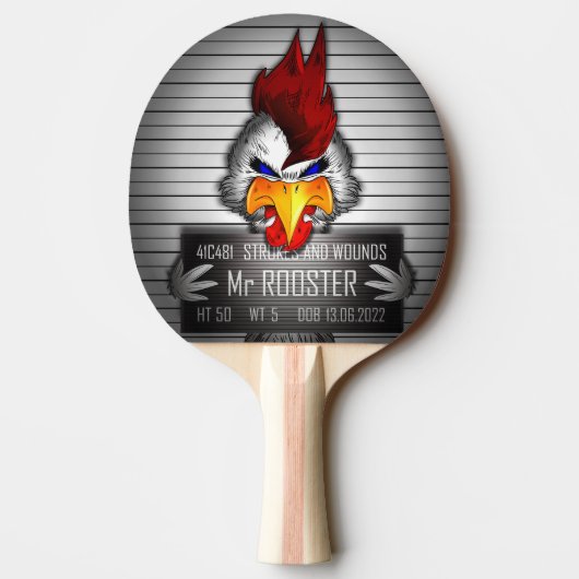 Raquette De Ping Pong Mr Rooster 卓球ラケット (裏面)