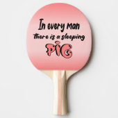 Raquette De Ping Pong Ronchon le cochon 卓球ラケット (正面)