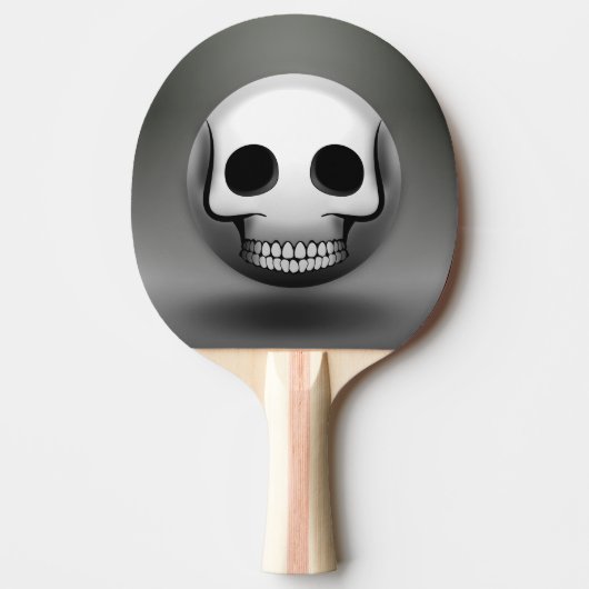 Raquette De Ping Pong Skullmoji 卓球ラケット (正面)