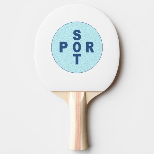Raquette de ping-pong SPORT 卓球ラケット (正面)