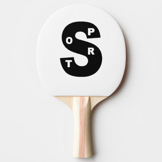 Raquette de ping-pong TOP DESIGN SPORT 卓球ラケット (正面)