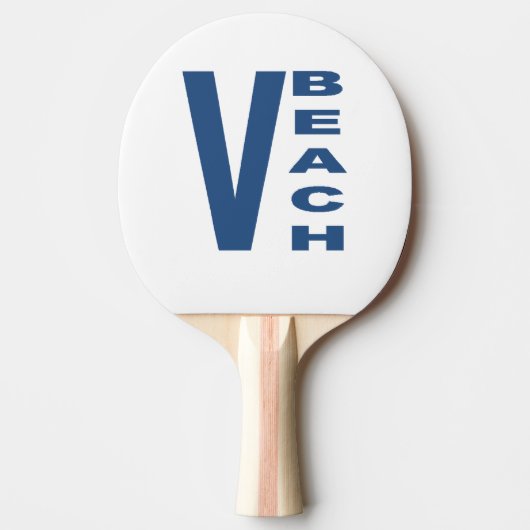 Raquette de ping-pong VIRGINIA BEACH 卓球ラケット (正面)