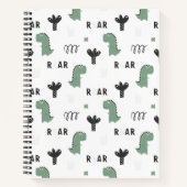 RAR Dino Faces ノートブック (正面)