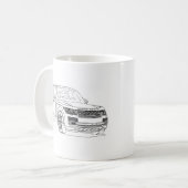 RaR LWB 2014年 コーヒーマグカップ (正面左)