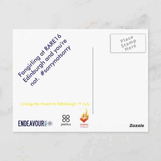 RARE16はがき ポストカード (裏面)