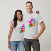 Rare 6-Petal Hibiscus-Colorful Hawaiian Good Luck Tシャツ (ユニセックス)