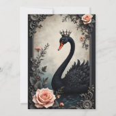 Rare as a black swan, timeless as true love. セーブザデート (裏面)