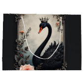 Rare as a black swan, timeless as true love.  ラージペーパーバッグ (裏面)