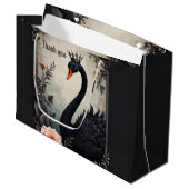 Rare as a black swan, timeless as true love.  ラージペーパーバッグ (正面アングル)