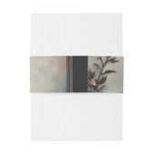 Rare as a black swan, timeless as true love. 招待状ベリーバンド (裏面例)