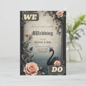 Rare as a black swan, timeless as true love. 招待状 (スタンド正面)