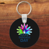 Rare Disease Awareness Shirt - Rare Disease Day 20 キーホルダー (正面)