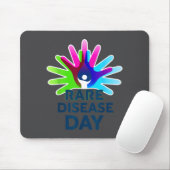 Rare Disease Awareness Shirt - Rare Disease Day 20 マウスパッド (マウス)
