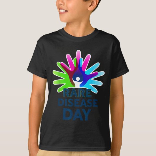 Rare Disease Awareness Shirt - Rare Disease Day 20 Tシャツ (正面)