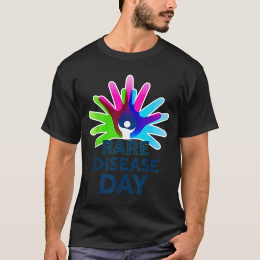 Rare Disease Awareness Shirt - Rare Disease Day 20 Tシャツ (正面)