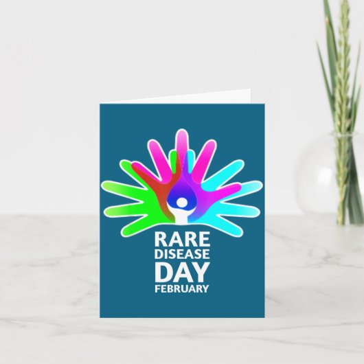 Rare Disease Awareness Shirt - Rare Diseases Day 2 カード (正面)