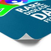 Rare Disease Awareness Shirt - Rare Diseases Day 2 ポスター (角)