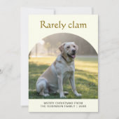 Rarely Christmas Candle Glow | Warm Pet Christmas  シーズンカード (正面)