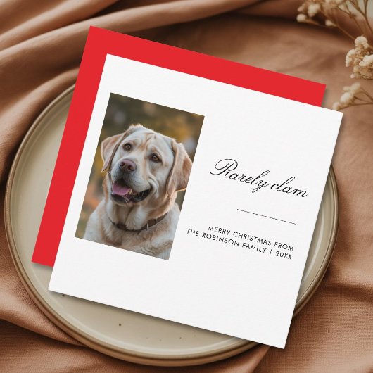 Rarely Christmas Golden Retriever Christmas Card シーズンカード