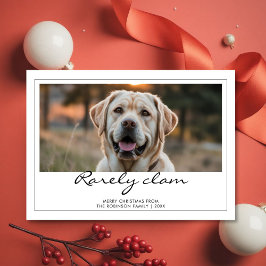 Rarely Christmas Labrador Dog Card シーズンカード