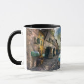 Raroの村落(片) -マグ マグカップ (左)