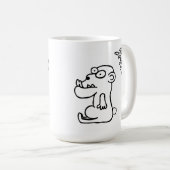 RARRRRR コーヒーマグカップ (正面右)