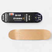 RAS GABRE BECKFORD JMT スケートボード (横)