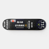 RAS GABRE BECKFORD JMT スケートボード (横)