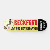 RAS GABRE BECKFORD JMT スケートボード (横)