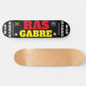RAS GABRE BECKFORD JMT スケートボード (横)